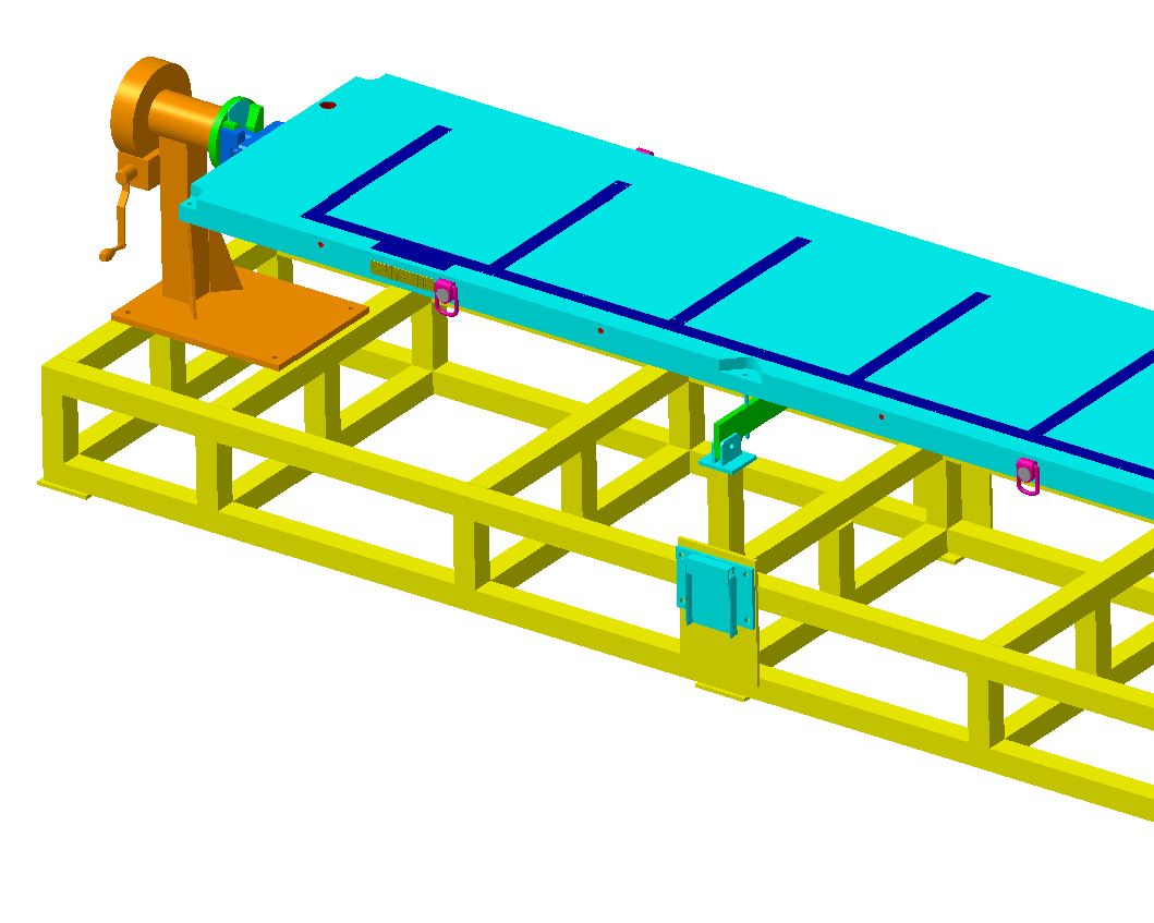 CAD Image Turnover/Handling Fixture